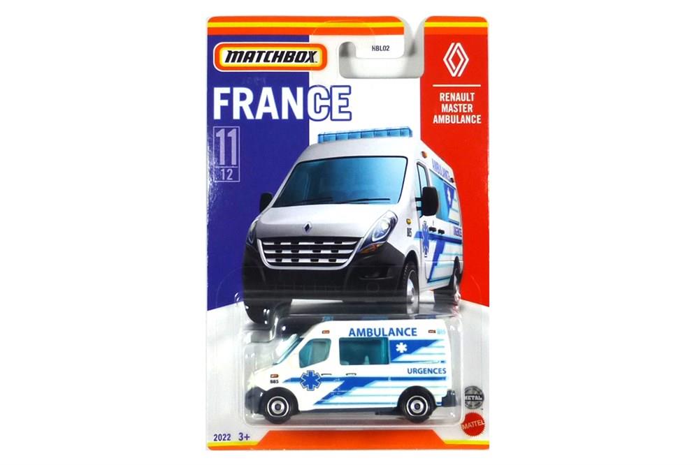 CLZ505  Fransa Araçları Serisi Renault Master Ambulance
