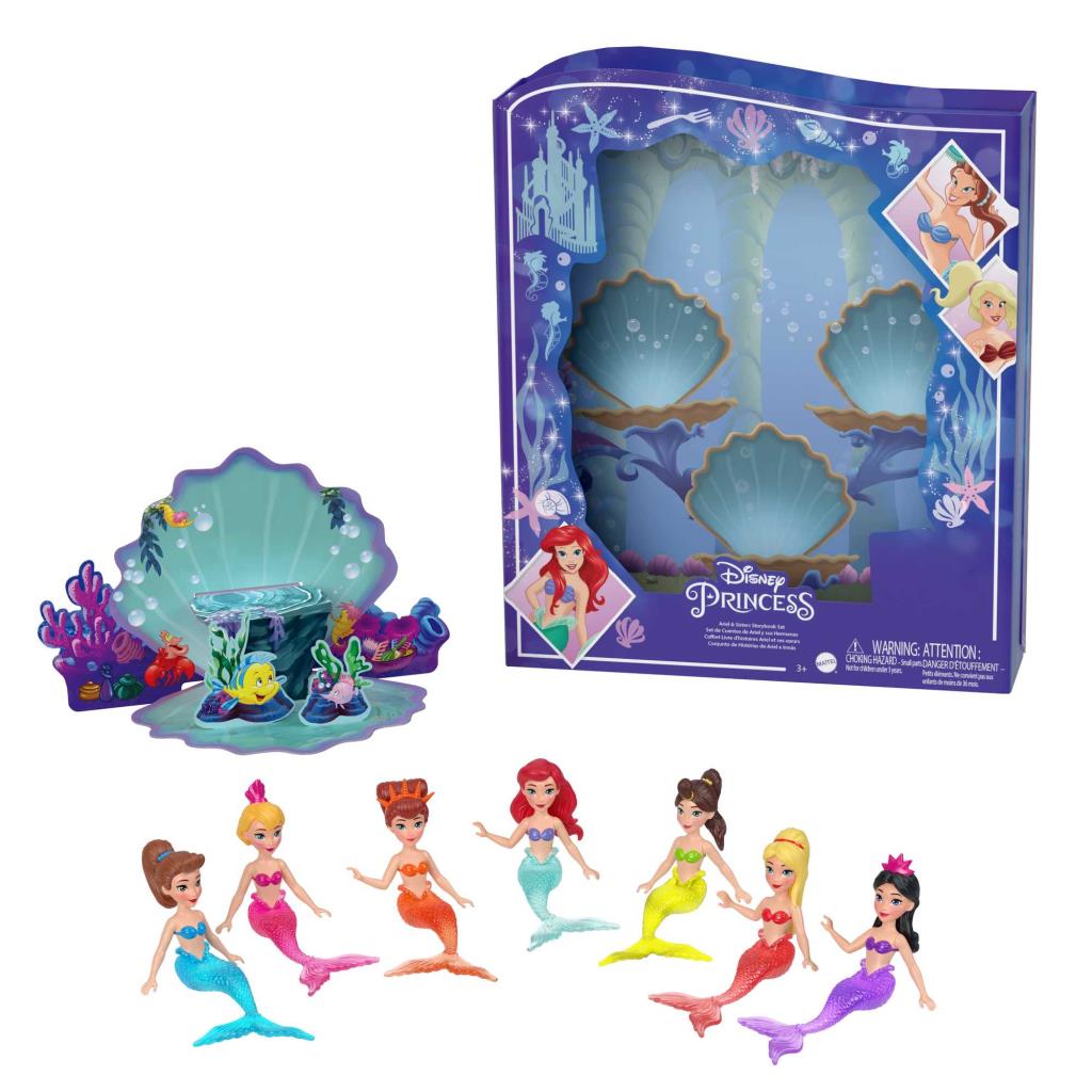 CLZ505  Prenses Ariel ve Kız Kardeşleri Oyun Seti
