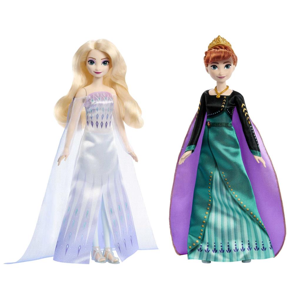 CLZ505  Prenses Karlar Ükesi Prensesleri Anna ve Elsa 2'li Paket