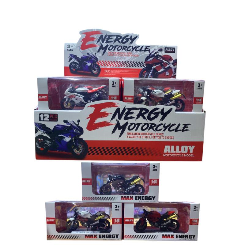 - MODEL MOTORSİKLET KUTULU 1:18  STAND