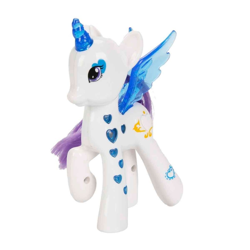 Işıltılı Pony Figür - Işıklı Figür - Mavi - 1 ADET Işıltılı Pony Figür - Işıklı Figür - Mavi - 1 ADET
