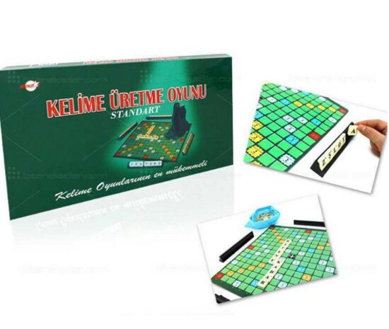 CLZ505 Kelime Üretme Oyunu - Scrabble Muadili