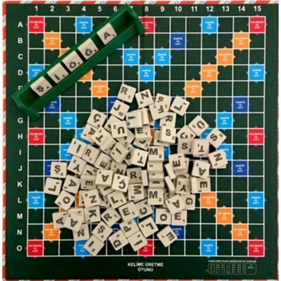 CLZ505 Kelime Üretme Oyunu - Scrabble Muadili