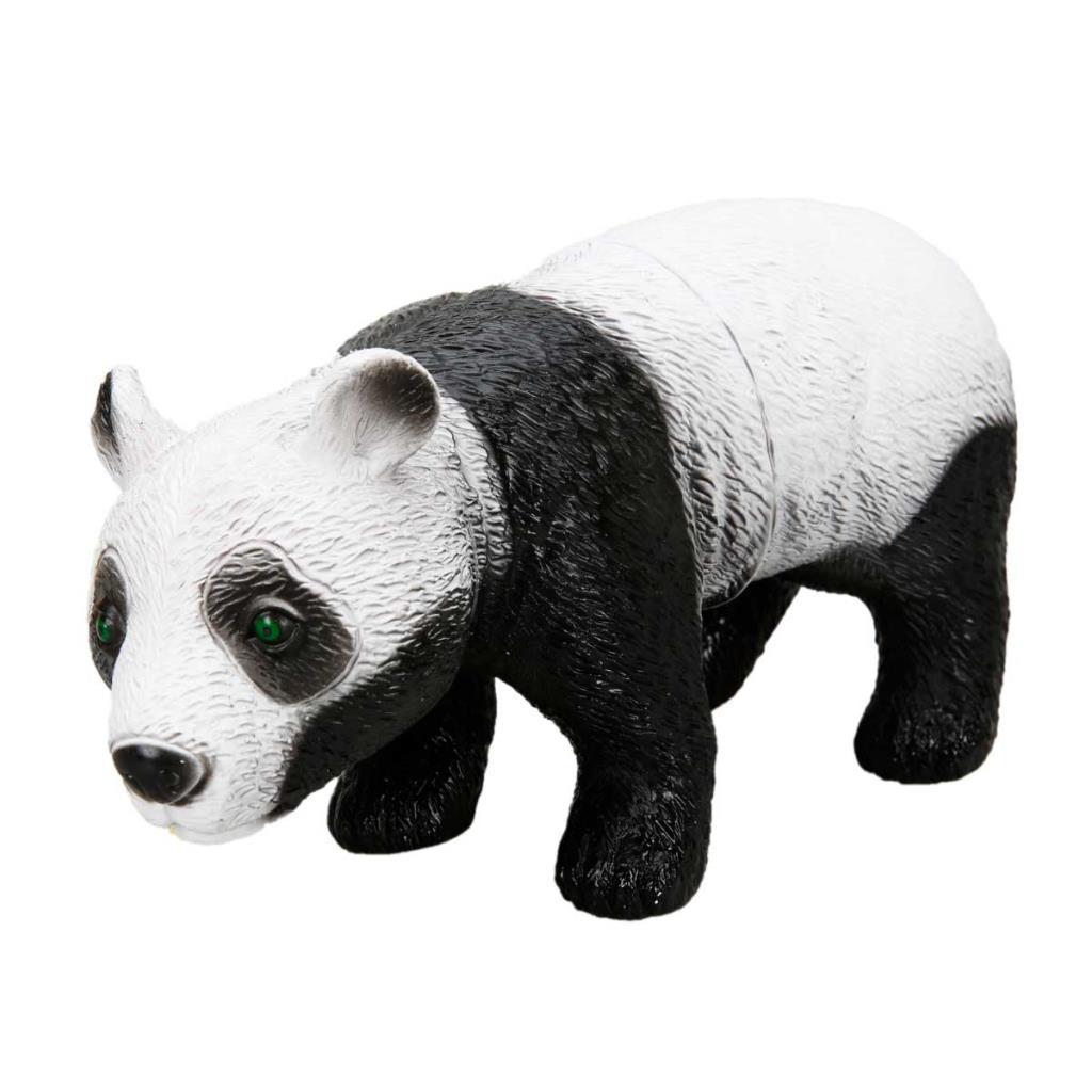 CLZ505 Panda - 27 Cm Sesli Yumuşak Vahşi Hayvanlar