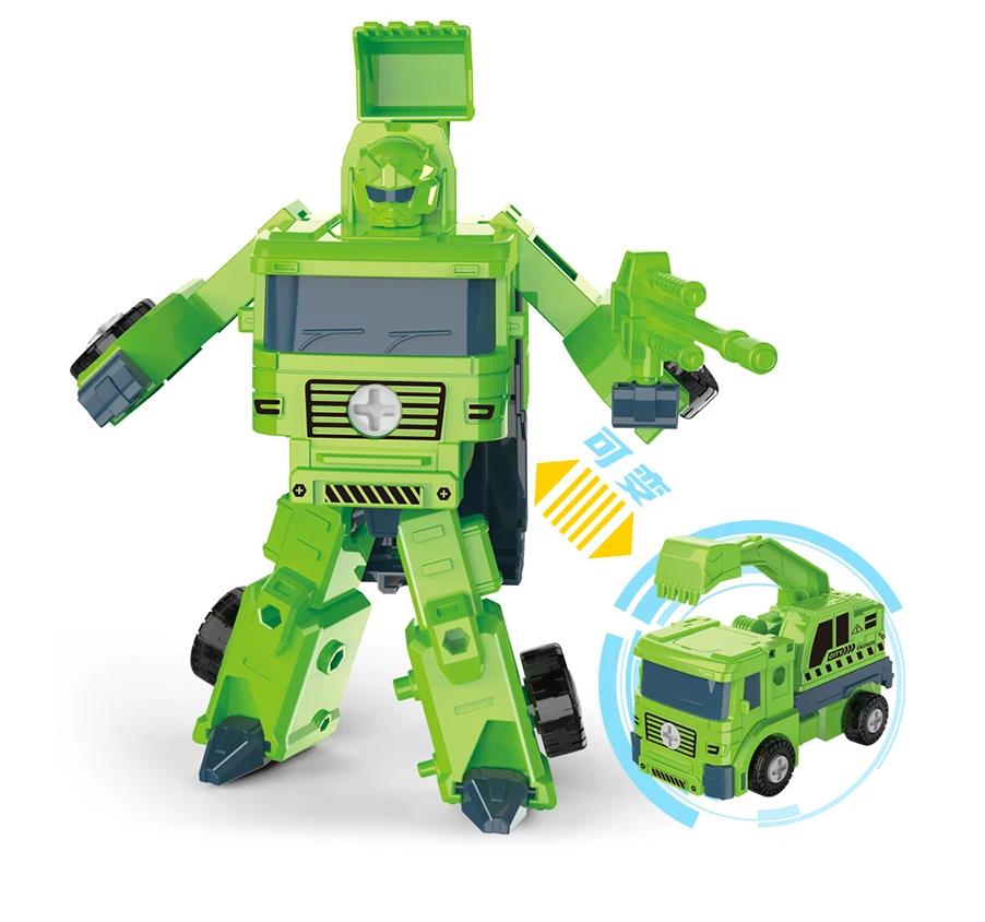 CLZ505 DIY - Robota Dönüşen Sök-Tak Araba - LB-998 - Yeşil