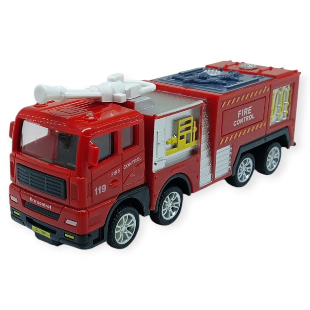 İş Makinaları Serisi - Sürtmeli İtfaiye Aracı 16 cm  - Panzer - 1 ADET