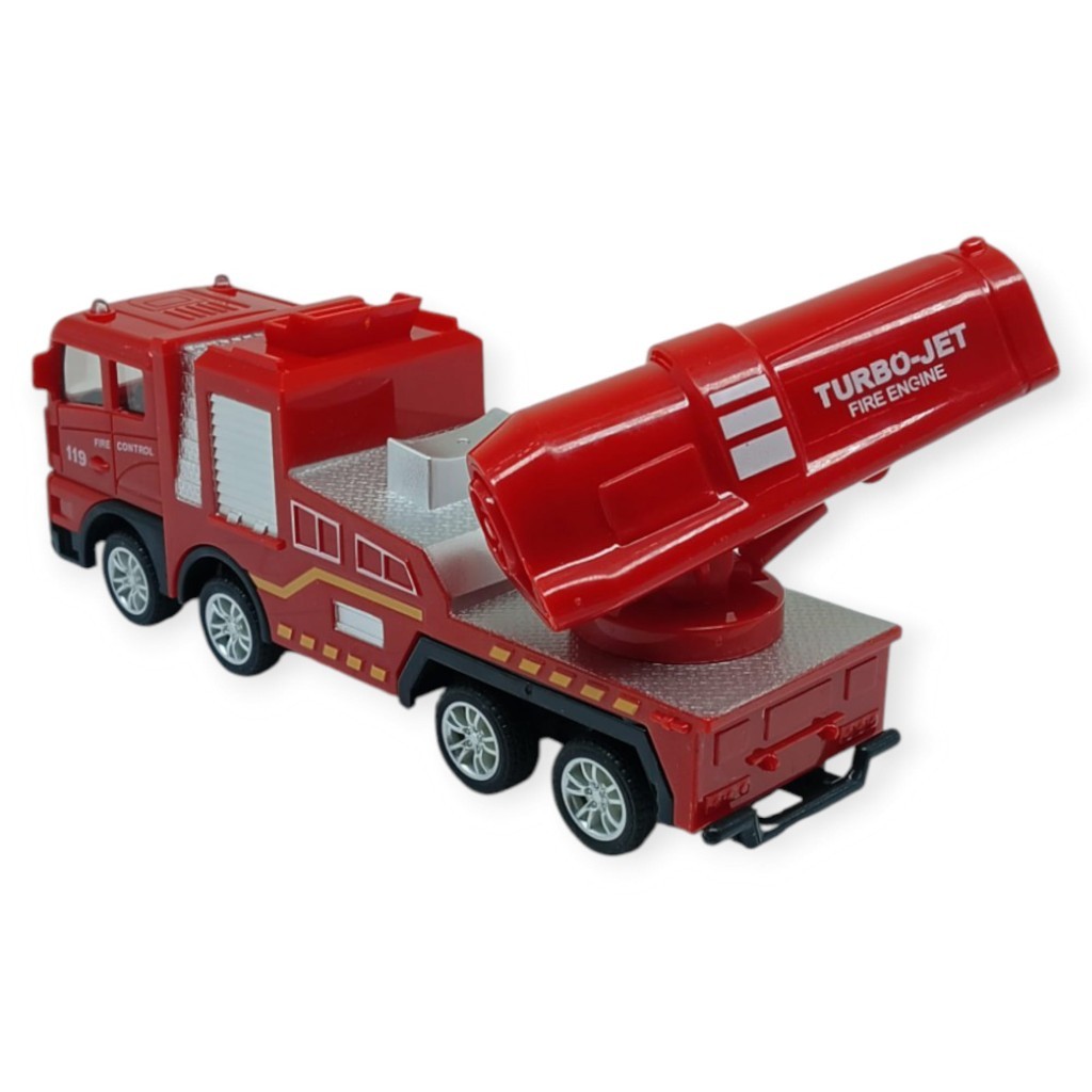 İş Makinaları Serisi - Sürtmeli İtfaiye Aracı 16 cm  - Turbo Jet - 1 ADET