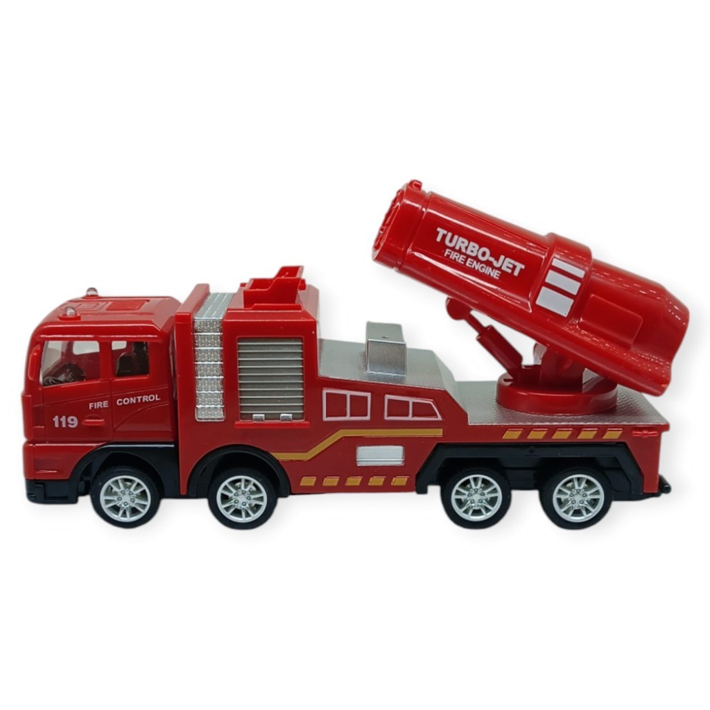 İş Makinaları Serisi - Sürtmeli İtfaiye Aracı 16 cm  - Turbo Jet - 1 ADET