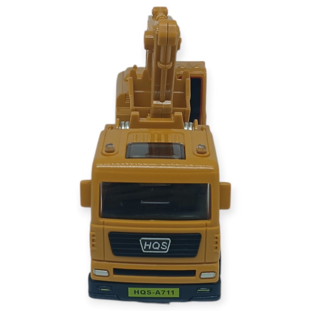 İş Makinaları Serisi - Sürtmeli Excavator 18 cm - Excavator - 1 ADET İş Makinaları Serisi - Sürtmeli Excavator 18 cm - Excavator - 1 ADET