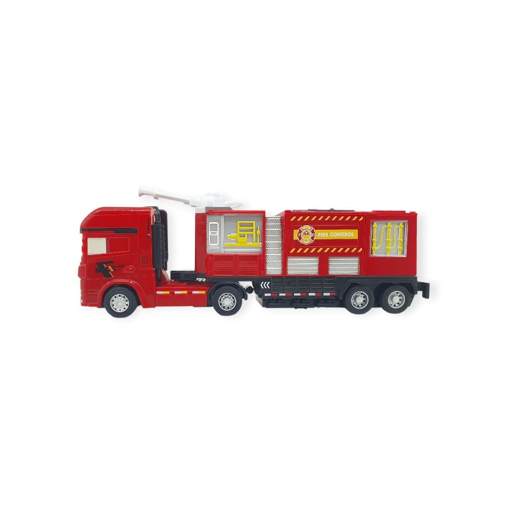 Metal İtfaiye Arabası - Arazöz 26cm - 706-45 - 1 ADET
