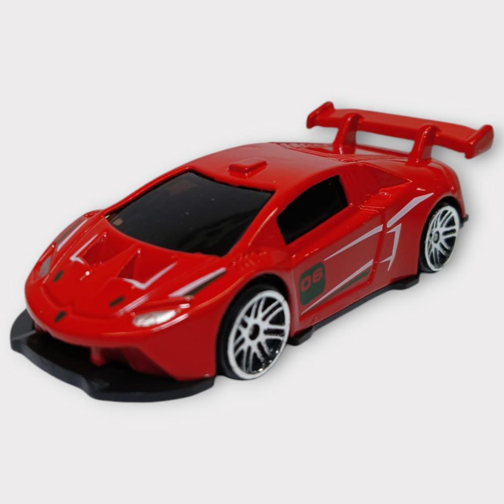 Metal Mini Arabalar  8 cm - Kırmızı - 3 - 1 ADET