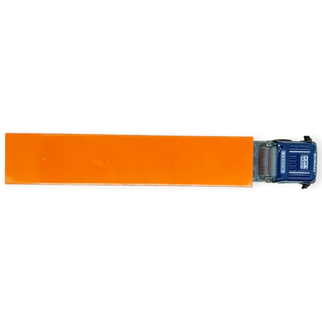 Metal Tır 1:24 - Sesli Işıklı Konteyner Taşıyıcı Tır 39 cm - Lacivert