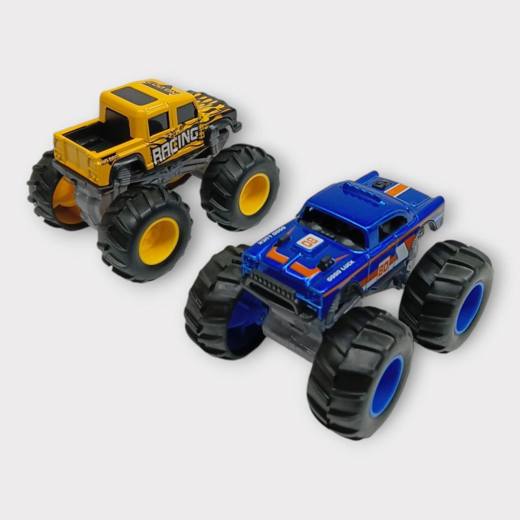 Mini Off-Road Araçlar 2'li - Sarı Lacivert - 1 ADET Mini Off-Road Araçlar 2'li - Sarı Lacivert - 1 ADET