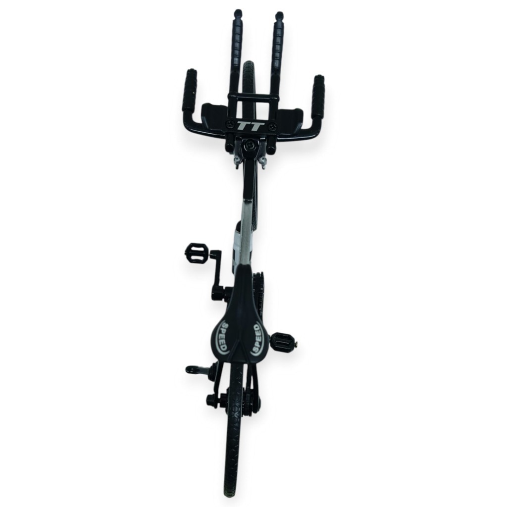Model Araçlar -1/10 Metal Yarış Bisikleti 18 cm - Gri - 1 ADET Model Araçlar -1/10 Metal Yarış Bisikleti 18 cm - Gri - 1 ADET