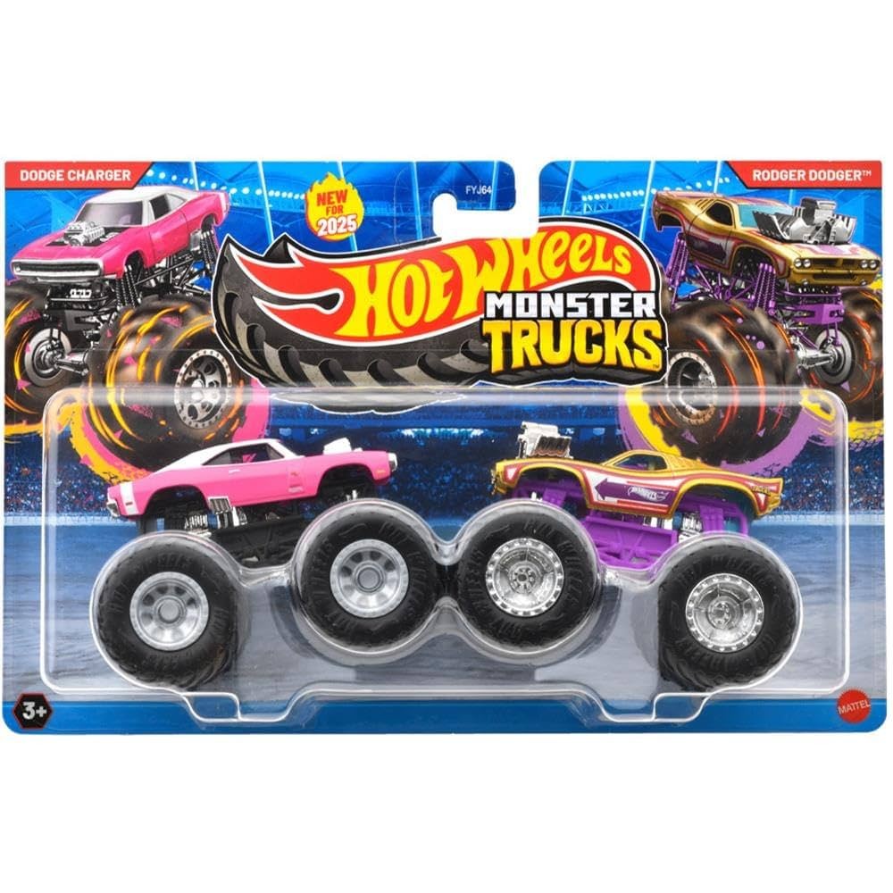 Monster 2li Araba - DODGE CHARGER & RODGER DODGER - 1 ADET Monster 2li Araba - DODGE CHARGER & RODGER DODGER - 1 ADET