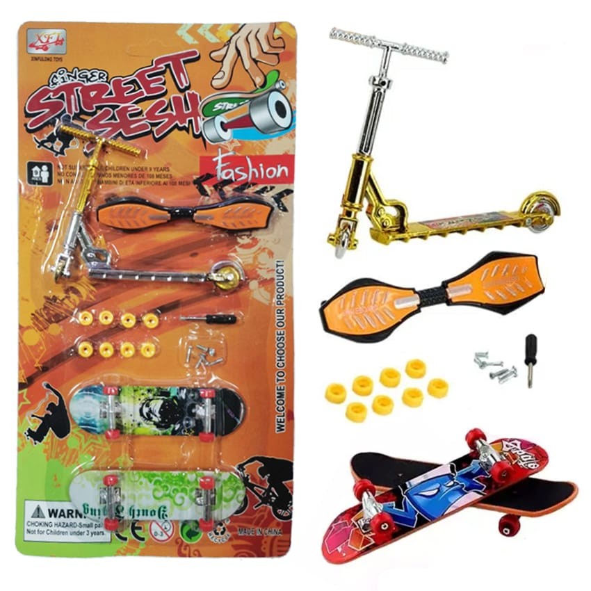 Parmak Kaykay - Skate Board - Paten ve Scooter Oyun Seti - 0-13 - Turuncu - 1 ADET Parmak Kaykay - Skate Board - Paten ve Scooter Oyun Seti - 0-13 - Turuncu - 1 ADET
