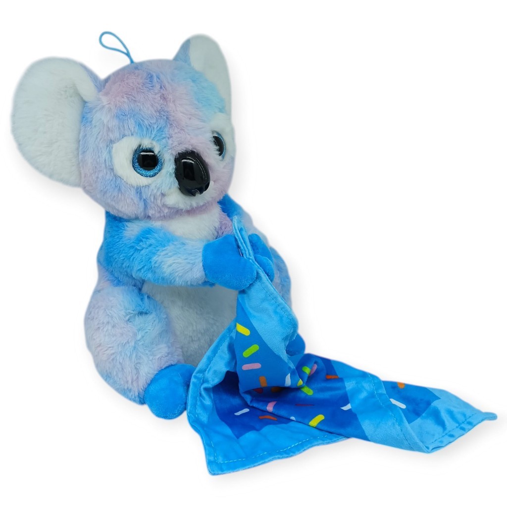 Peluş Battaniyeli Koala 30 cm - Mavi Peluş Battaniyeli Koala 30 cm - Mavi