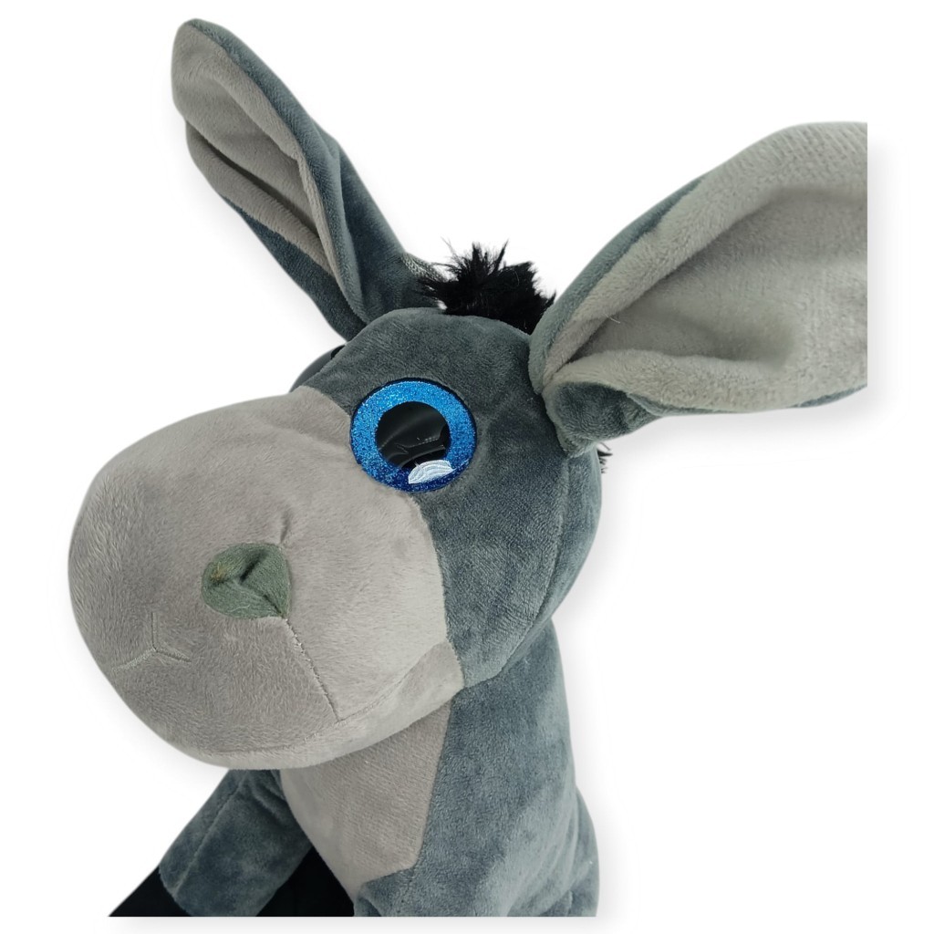 Peluş Cam Gözlü Hayvanlar 25 cm - Eşek - 1 ADET Peluş Cam Gözlü Hayvanlar 25 cm - Eşek - 1 ADET