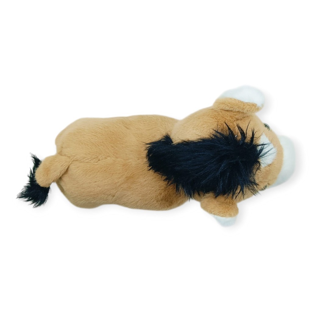 Peluş Hayvanlar Sesli 30 cm At - Koyu Kahverengi - 1 ADET