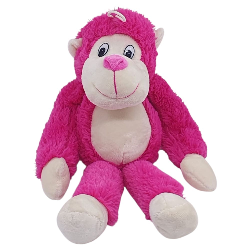 Peluş Maymun 40 cm - Yumuşak Peluş - G5501 - Pembe - 1 ADET Peluş Maymun 40 cm - Yumuşak Peluş - G5501 - Pembe - 1 ADET