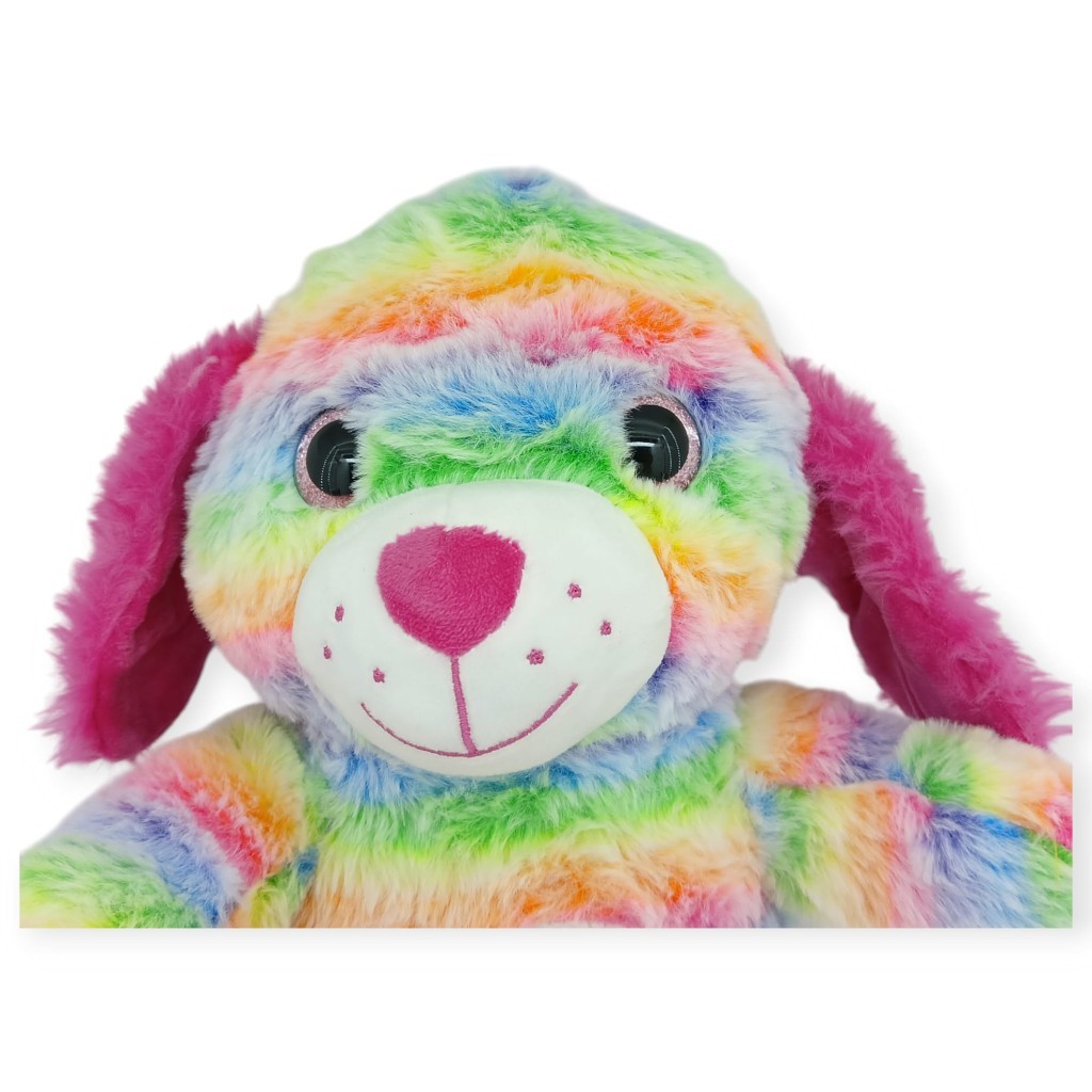 Peluş Renkli Hayvanlar 38 cm - Tavşan - 1 ADET