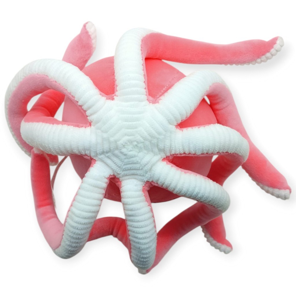 Peluş Sevimli Ahtapot 30 cm - Pembe - 1 ADET