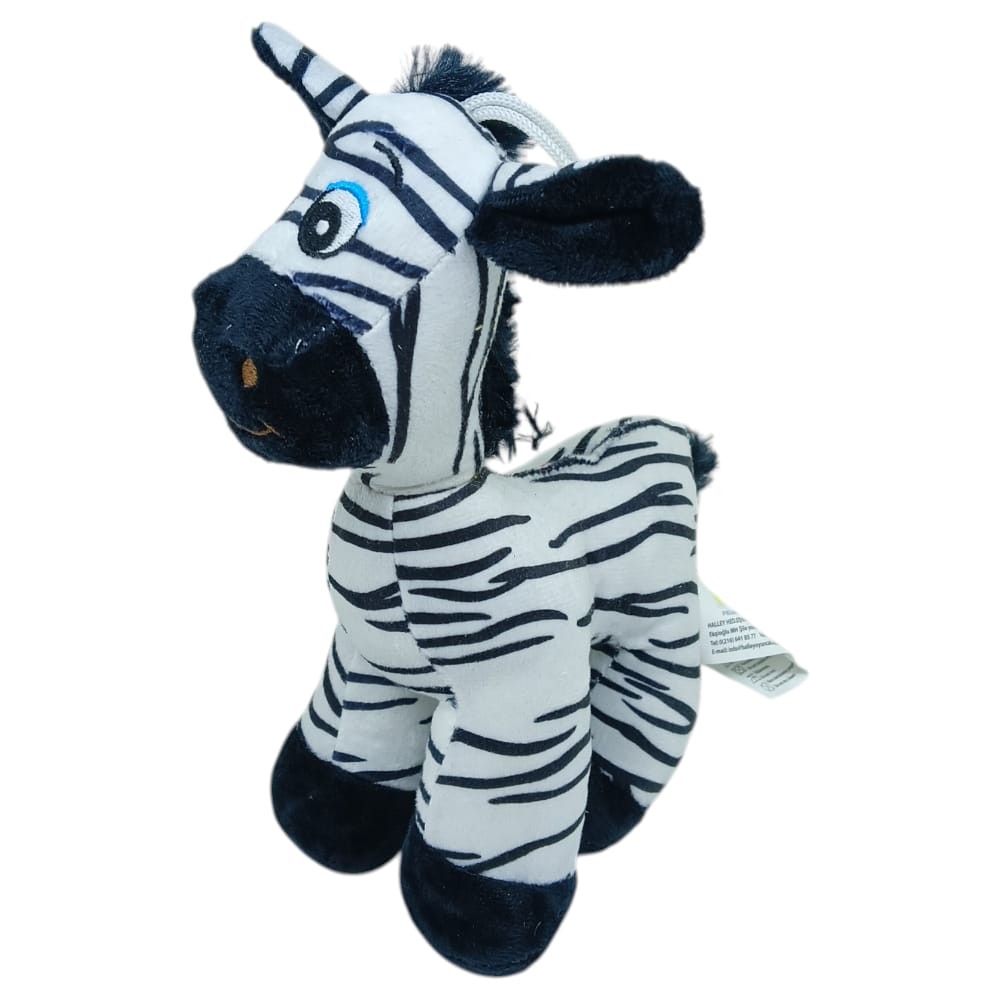 Peluş Sevimli Hayvanlar 25 cm - Zebra - 1 ADET