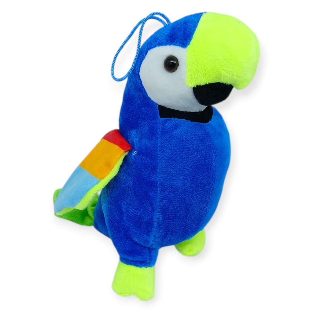 Peluş Sevimli Hayvanlar 25 cm - Mavi Papağan - 1 ADET Peluş Sevimli Hayvanlar 25 cm - Mavi Papağan - 1 ADET