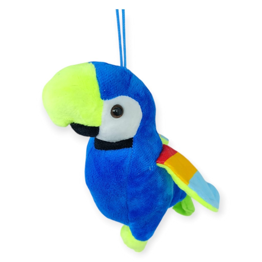 Peluş Sevimli Hayvanlar 25 cm - Mavi Papağan - 1 ADET Peluş Sevimli Hayvanlar 25 cm - Mavi Papağan - 1 ADET