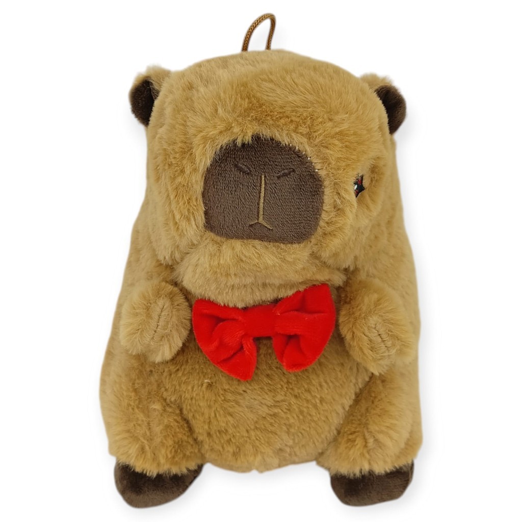 Peluş Sevimli Hayvanlar 25 cm - Kapibara Papyon Peluş Sevimli Hayvanlar 25 cm - Kapibara Papyon