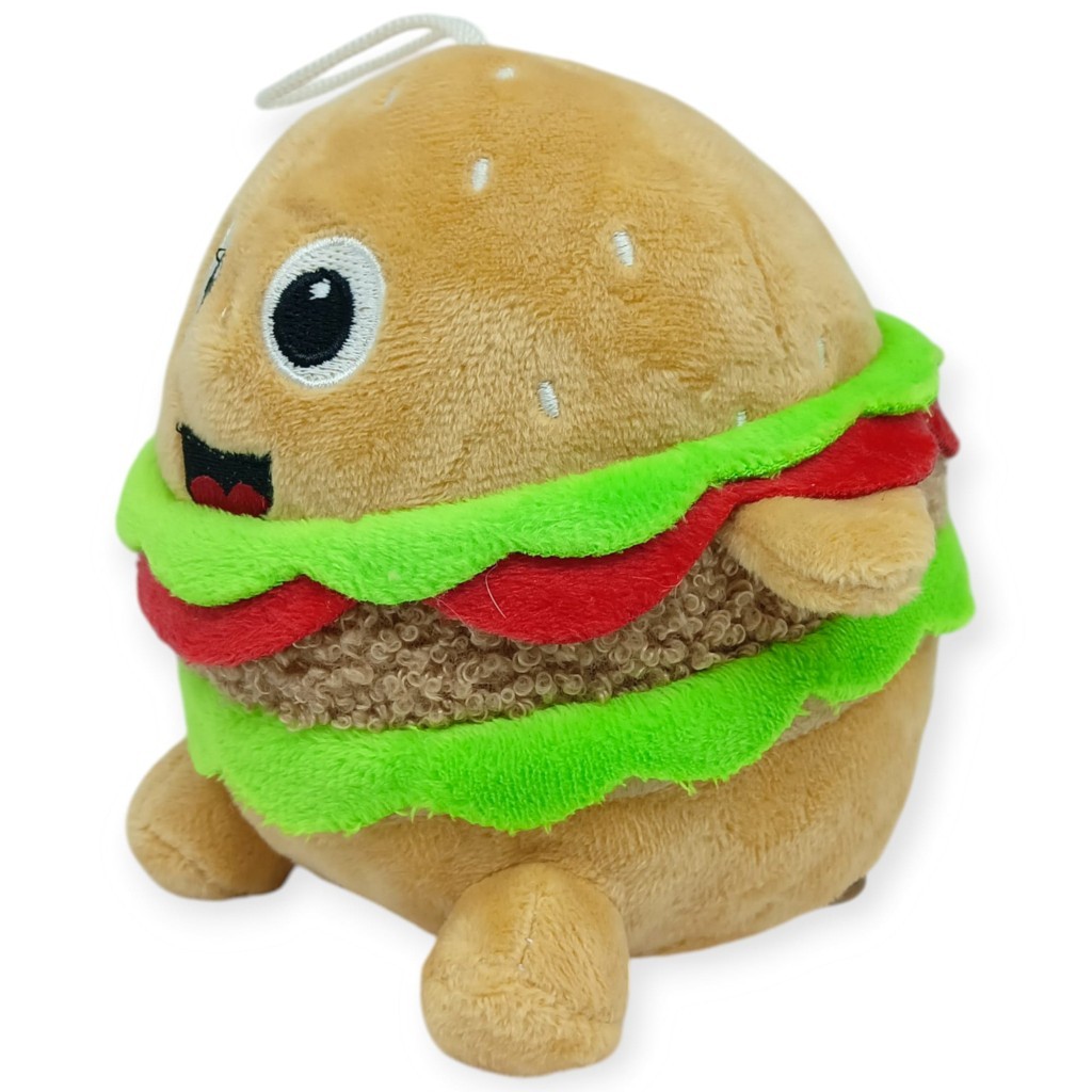 Peluş Sevimli Hayvanlar 13 cm - Hamburger - 1 ADET