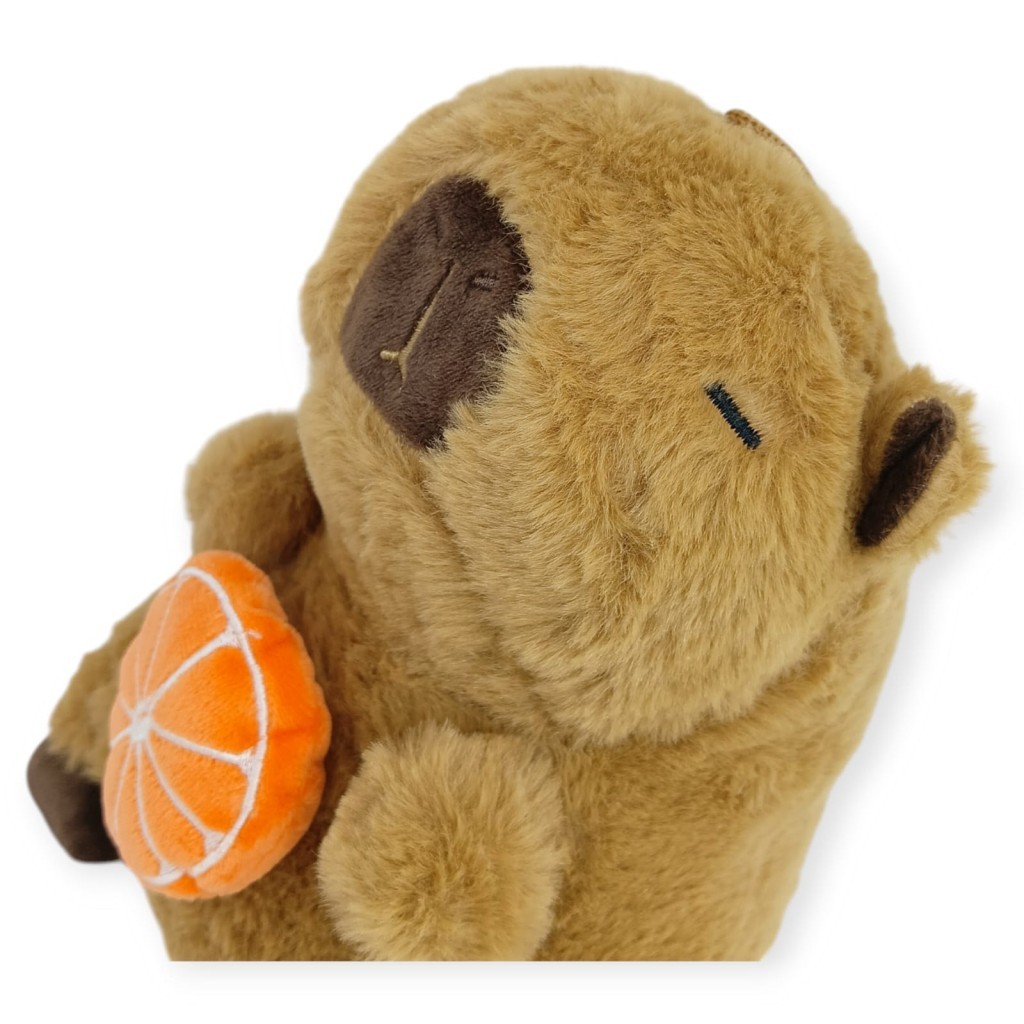 Peluş Sevimli Hayvanlar 25 cm - Kapibara Portakal Peluş Sevimli Hayvanlar 25 cm - Kapibara Portakal