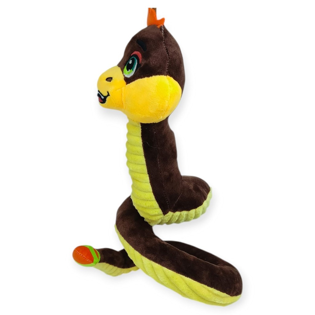 Peluş Sevimli Hayvanlar 35 cm - Kahverengi Çıngıraklı Yılan - 1 ADET Peluş Sevimli Hayvanlar 35 cm - Kahverengi Çıngıraklı Yılan - 1 ADET