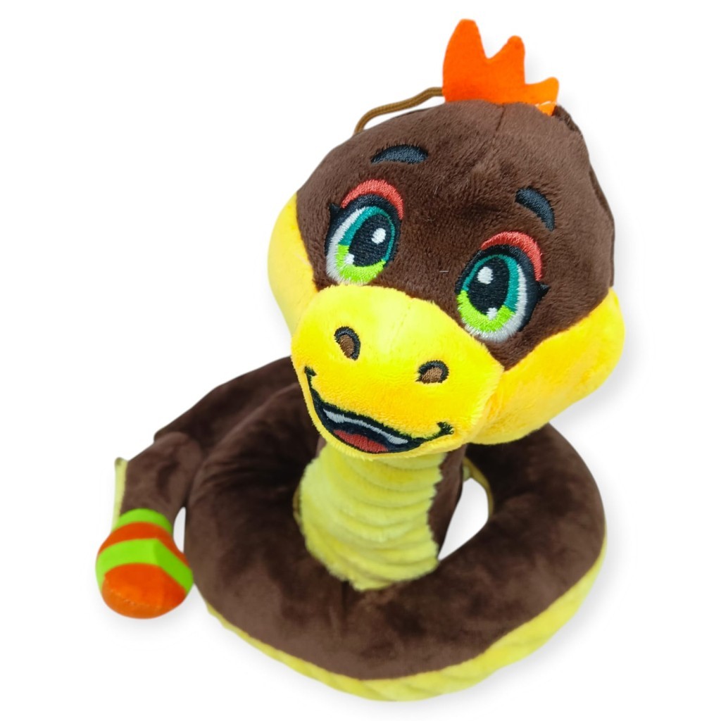 Peluş Sevimli Hayvanlar 35 cm - Kahverengi Çıngıraklı Yılan - 1 ADET Peluş Sevimli Hayvanlar 35 cm - Kahverengi Çıngıraklı Yılan - 1 ADET