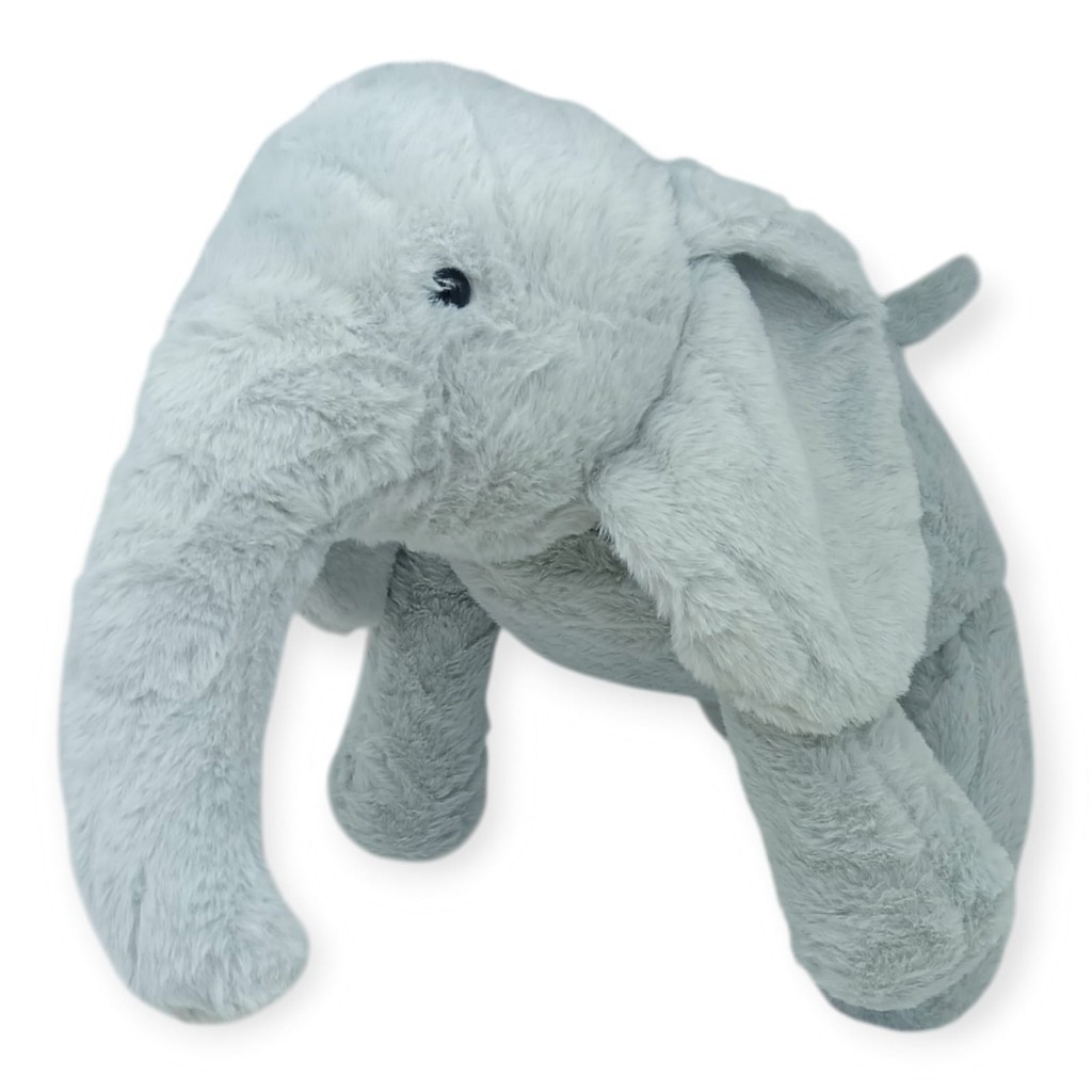 Peluş Sevimli Hayvanlar 65 cm Uyku Arkadaşım Fil - Gri - 1 ADET