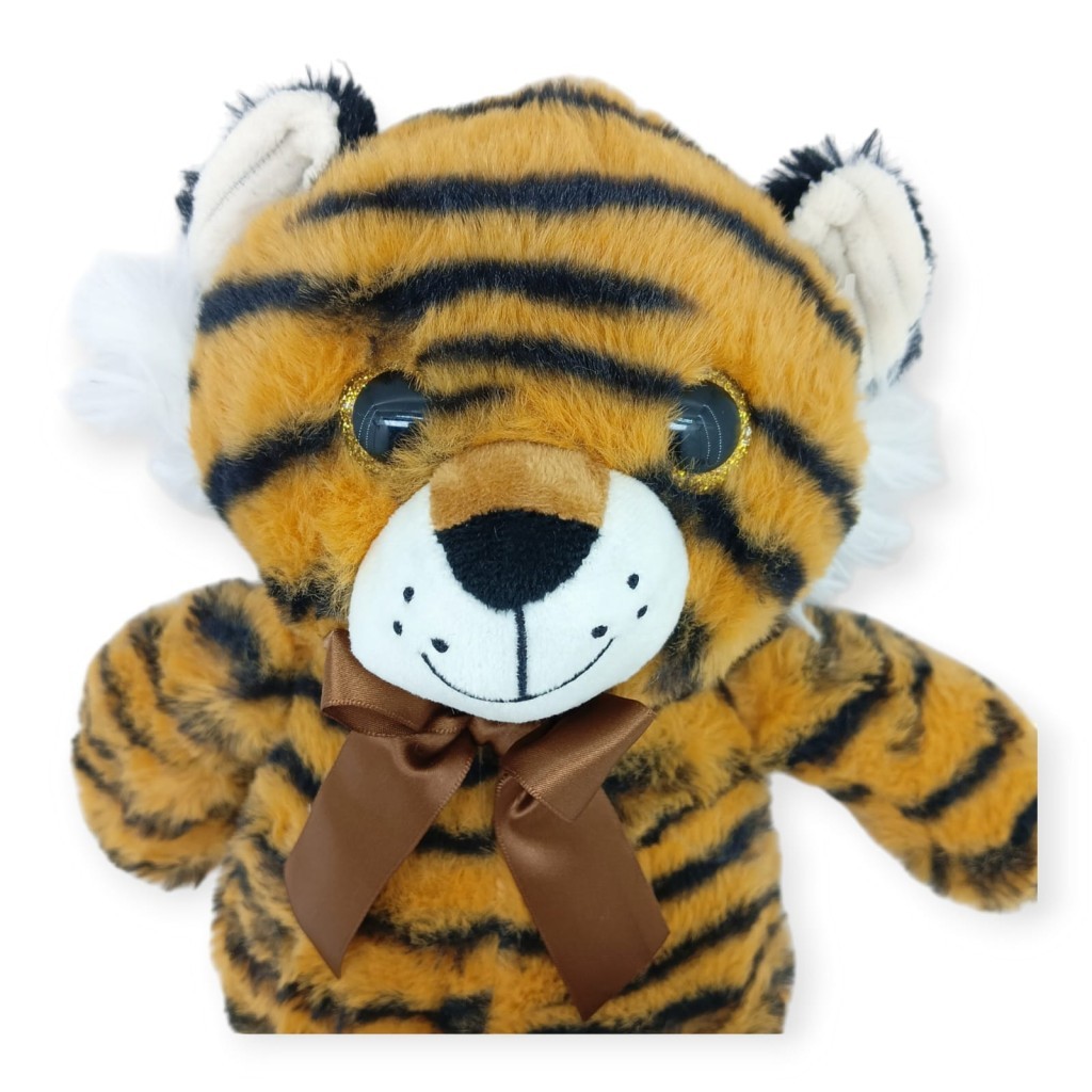 Peluş Sevimli Hayvanlar 40 cm - Renkli Ayı - 1 ADET