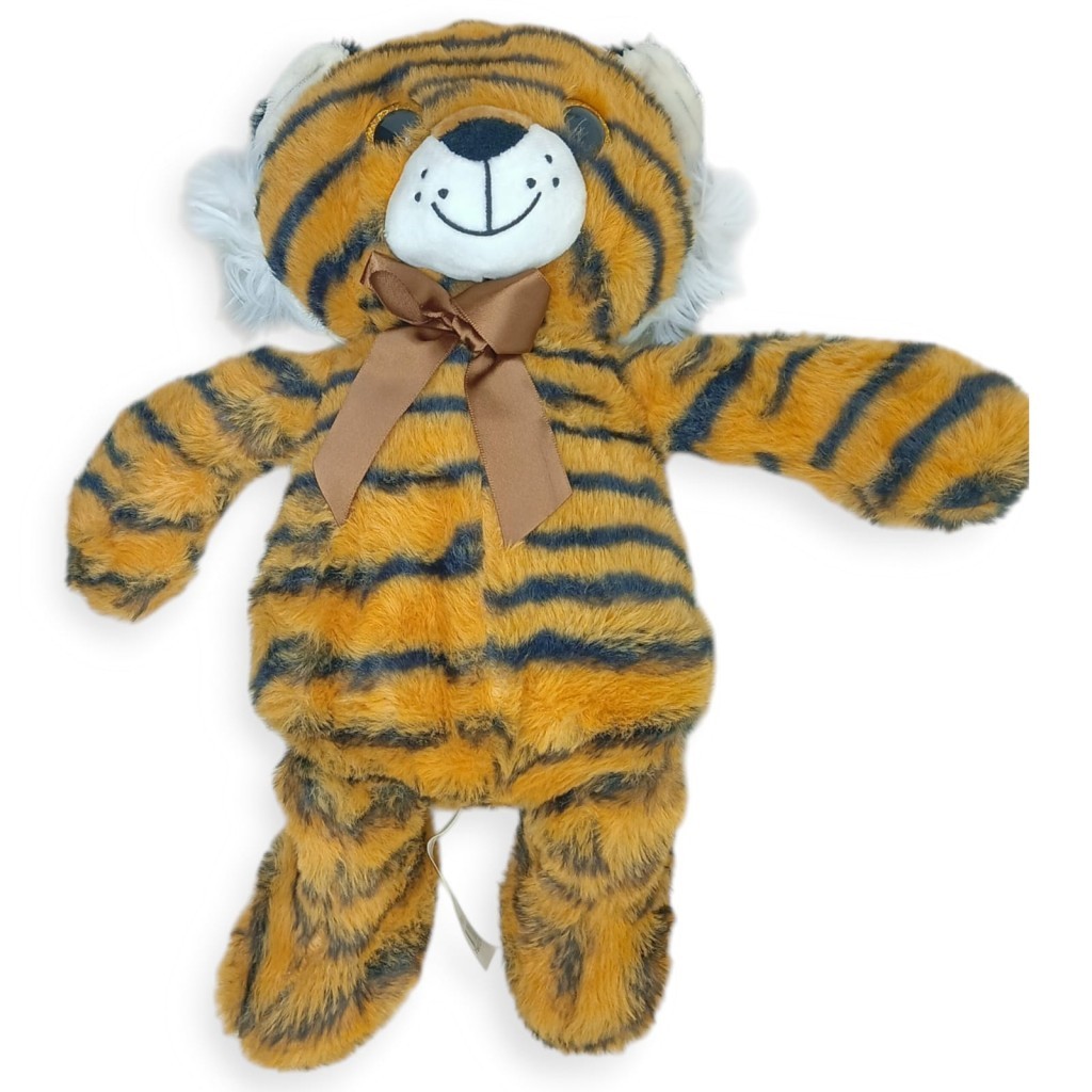 Peluş Sevimli Hayvanlar 40 cm - Renkli Ayı - 1 ADET
