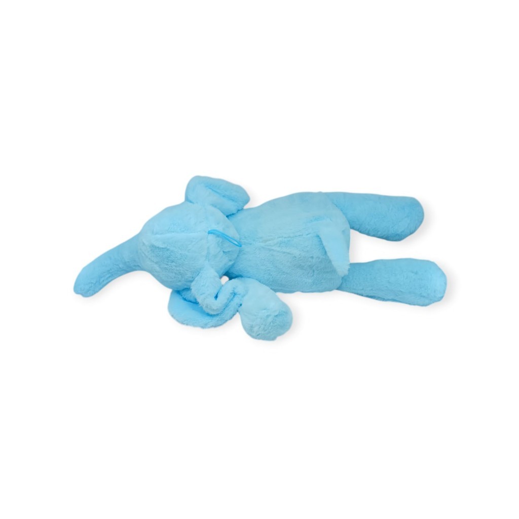 Peluş Sevimli Hayvanlar 65 cm Uyku Arkadaşım Fil - Mavi - 1 ADET