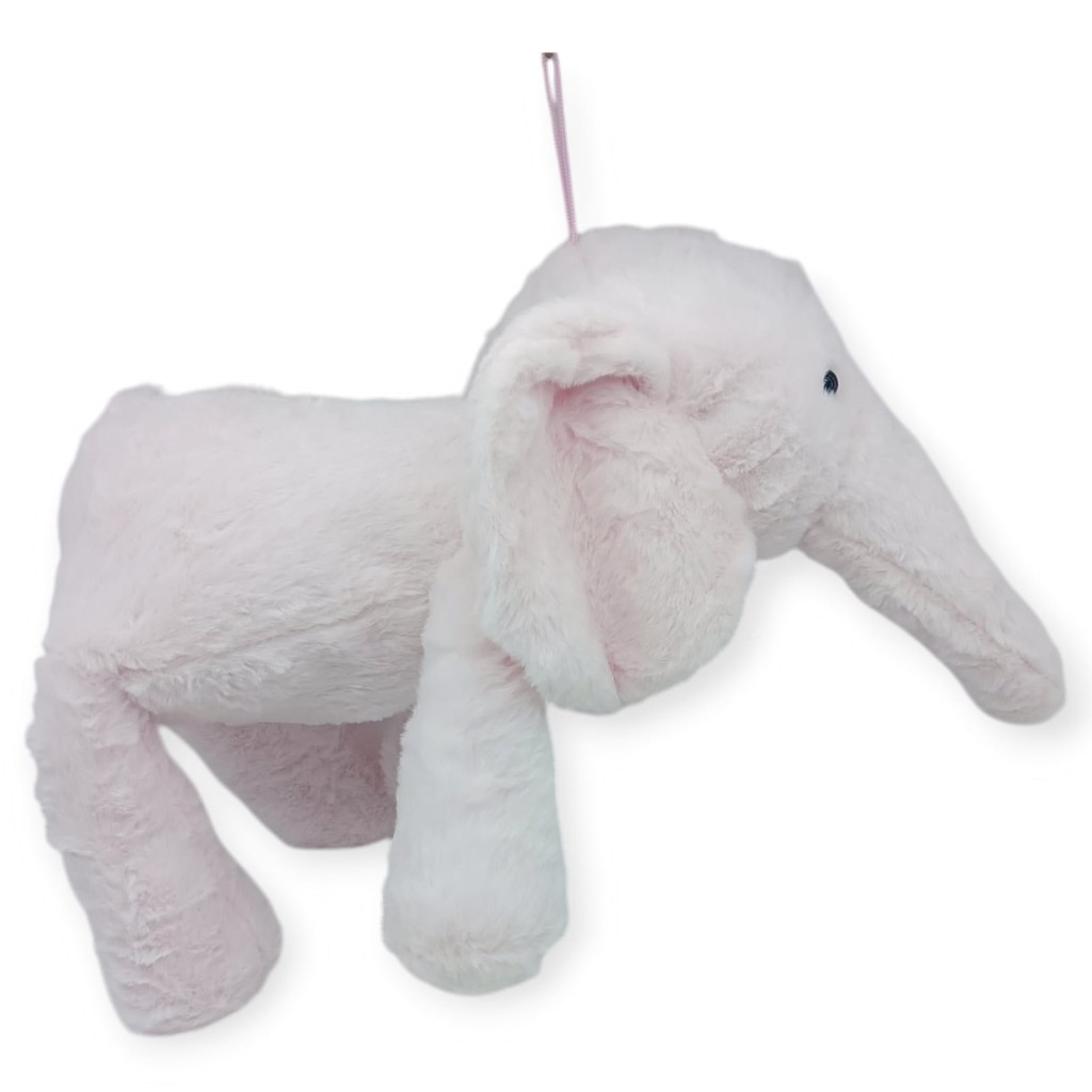 Peluş Sevimli Hayvanlar 65 cm Uyku Arkadaşım Fil - Pembe - 1 ADET