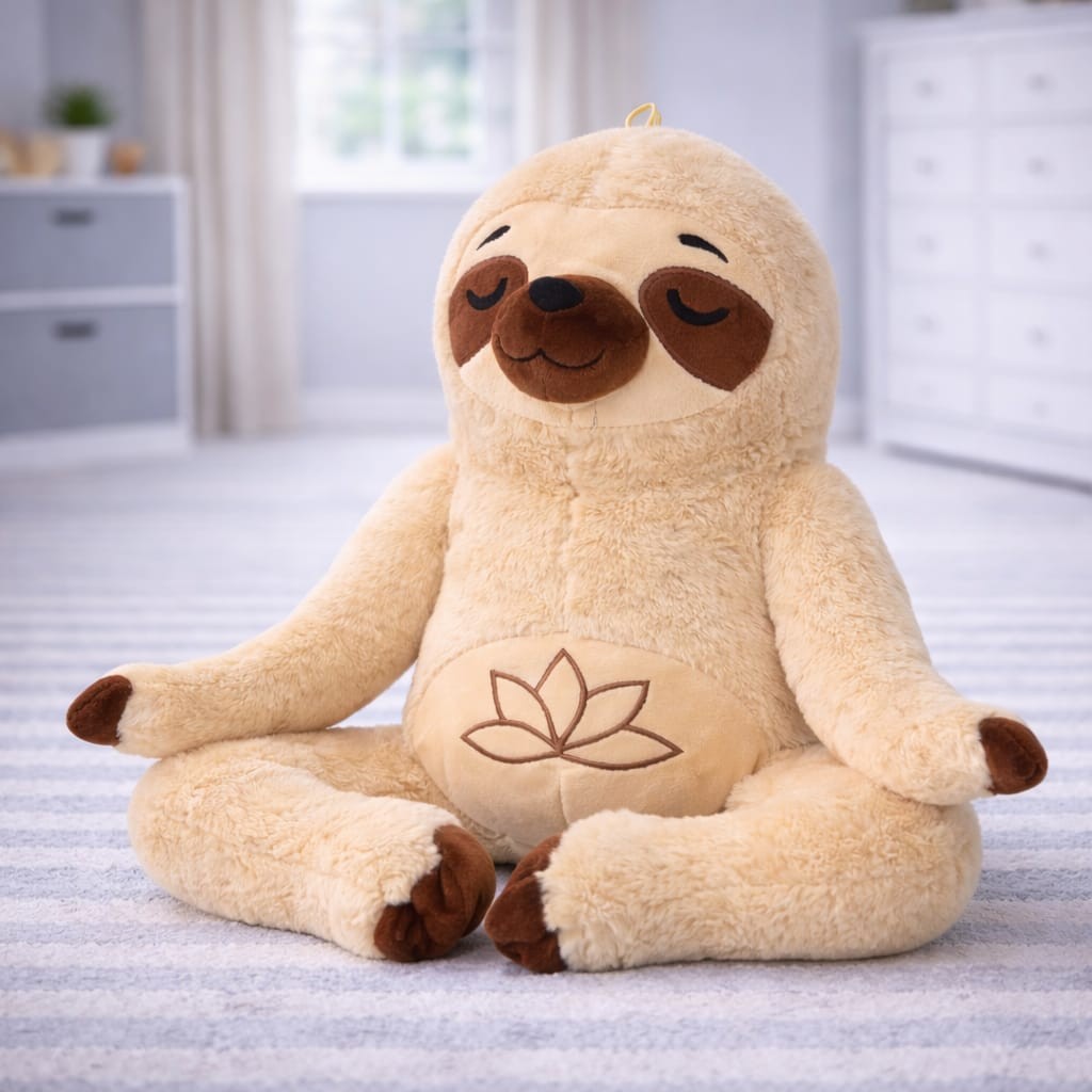 Peluş Yogacı Tembel Hayvan 40 cm - Kahverengi - 1 ADET Peluş Yogacı Tembel Hayvan 40 cm - Kahverengi - 1 ADET