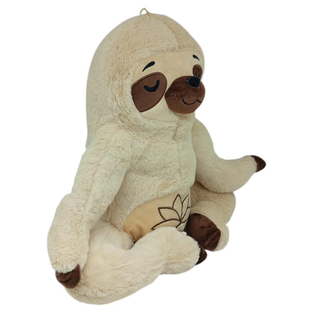 Peluş Yogacı Tembel Hayvan 40 cm - Kahverengi - 1 ADET