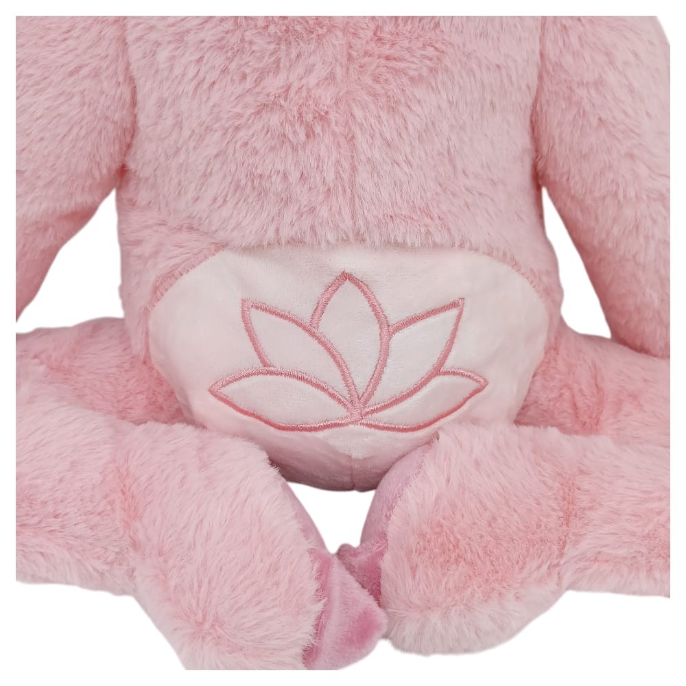 Peluş Yogacı Tembel Hayvan 40 cm - Pembe - 1 ADET
