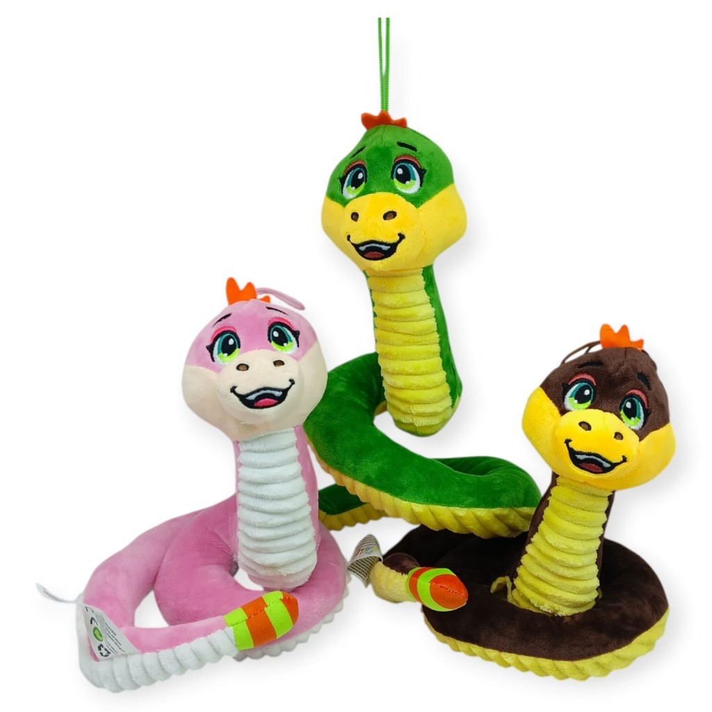 - PELUŞ 35 CM SEVİMLİ YILAN - 1 ADET - PELUŞ 35 CM SEVİMLİ YILAN - 1 ADET
