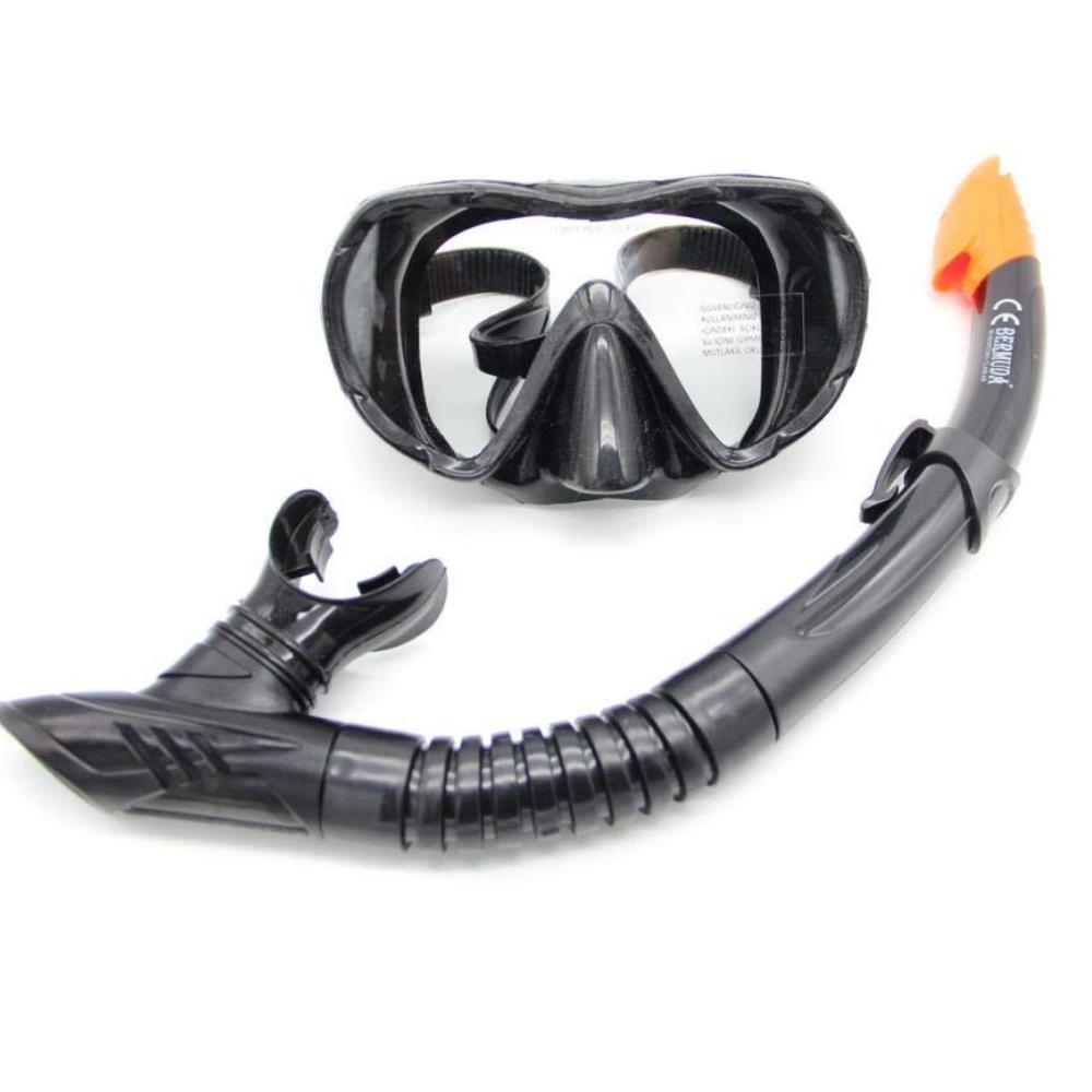 CLZ505 Profesyonel Silikon Maske Snorkel Dalış Seti