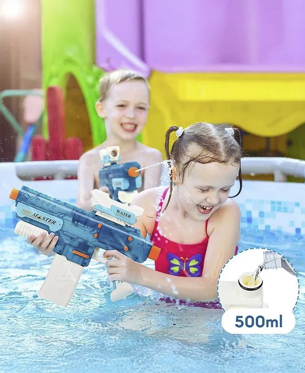 ŞARJLI SU TABANCASI 8 METRE 500 ML