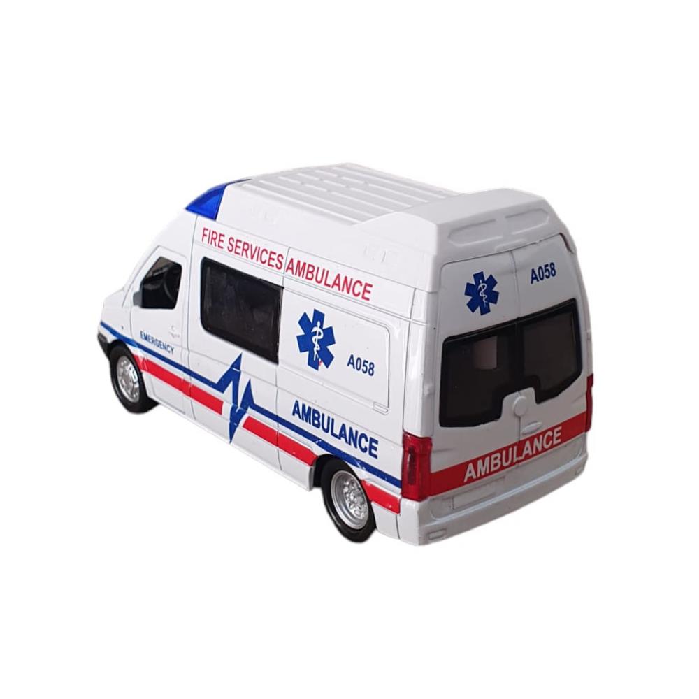 CLZ505 Sesli Işıklı Çek Bırak Ambulans Minibüs - FY5058SABC-12D