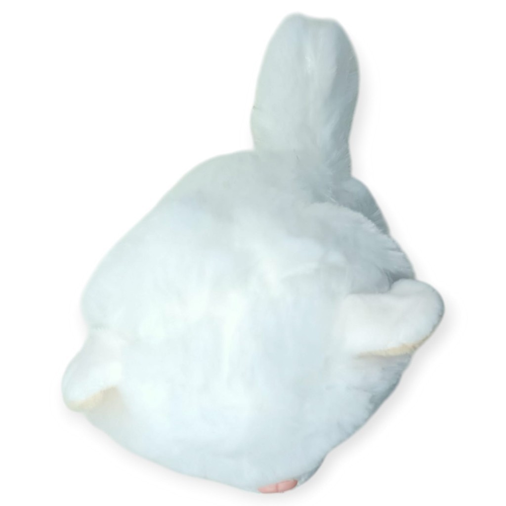 Sesli Peluş Kedi Van Kedisi 25 cm - Beyaz - 1 ADET
