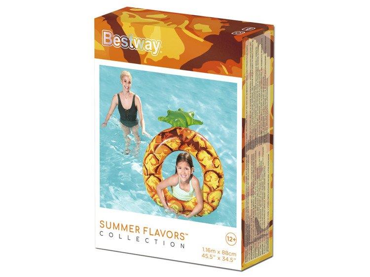 Renkli Ananas Desenli  Deniz Simit  - 361 -Ananas - 1 ADET