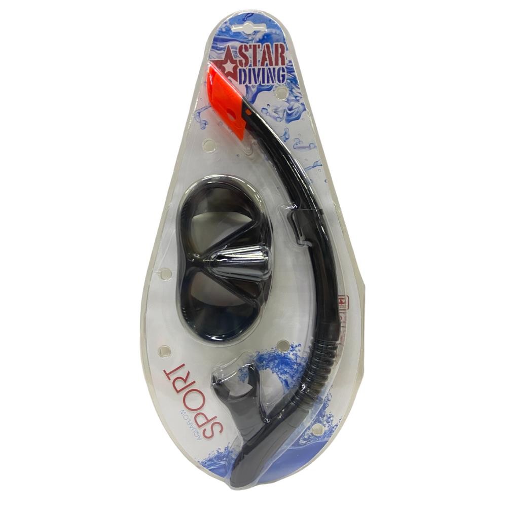 Star Diving Dalış Maskesi ve Snorkel Yetişkin - 51711-KIRMIZI - 1 ADET Star Diving Dalış Maskesi ve Snorkel Yetişkin - 51711-KIRMIZI - 1 ADET