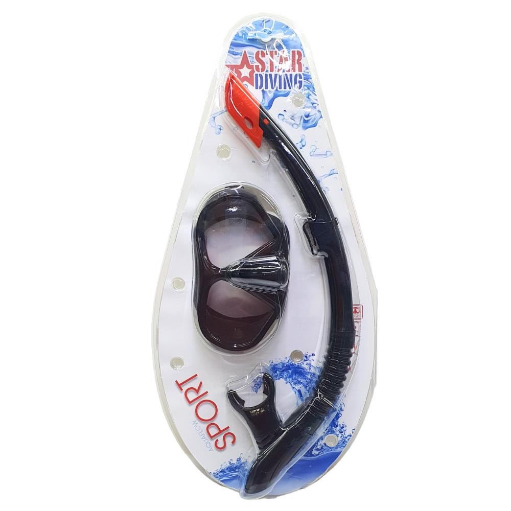 Star Diving Dalış Maskesi ve Snorkel Yetişkin - 51713-BEYAZ - 1 ADET